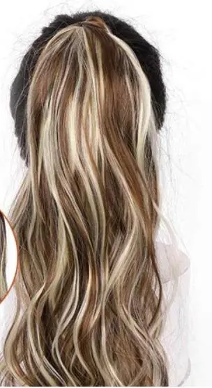 22 inch Wrap Around Ponytail Extension - Image 10